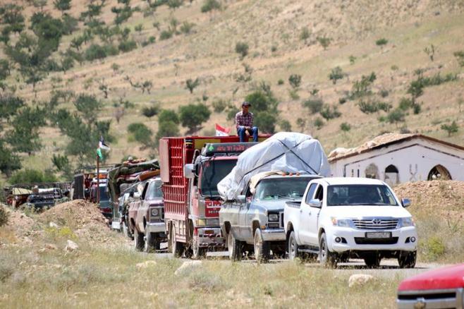 Fuerzas gubernamentales siguen su ofensiva contra rebeldes en el sur de Siria